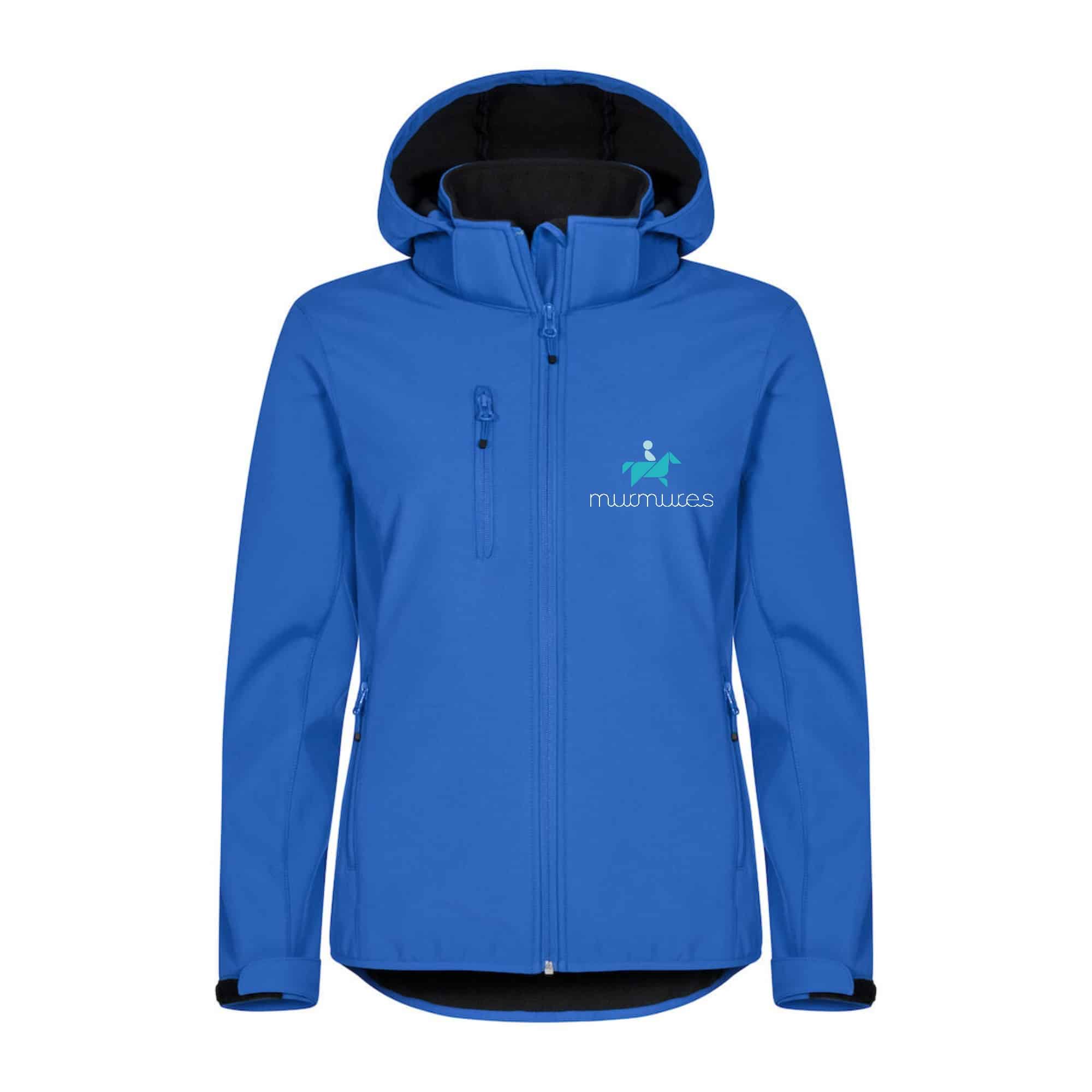 SOFTSHELL "Classic" (femme) - murmures - Bleu roi - 0200917