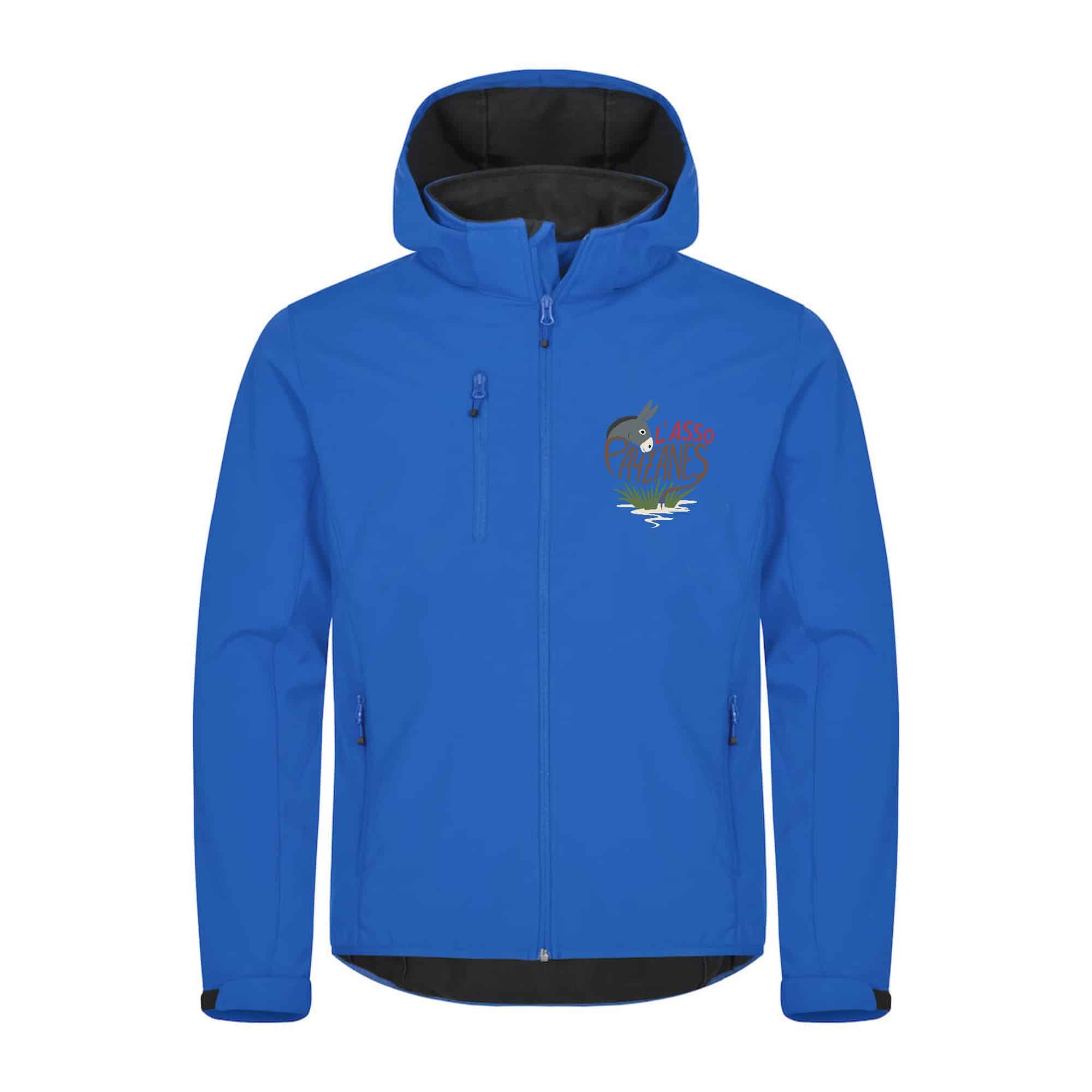 SOFTSHELL "Classic" (homme) - PAYZANES - Bleu roi - 0200912 – Image 3