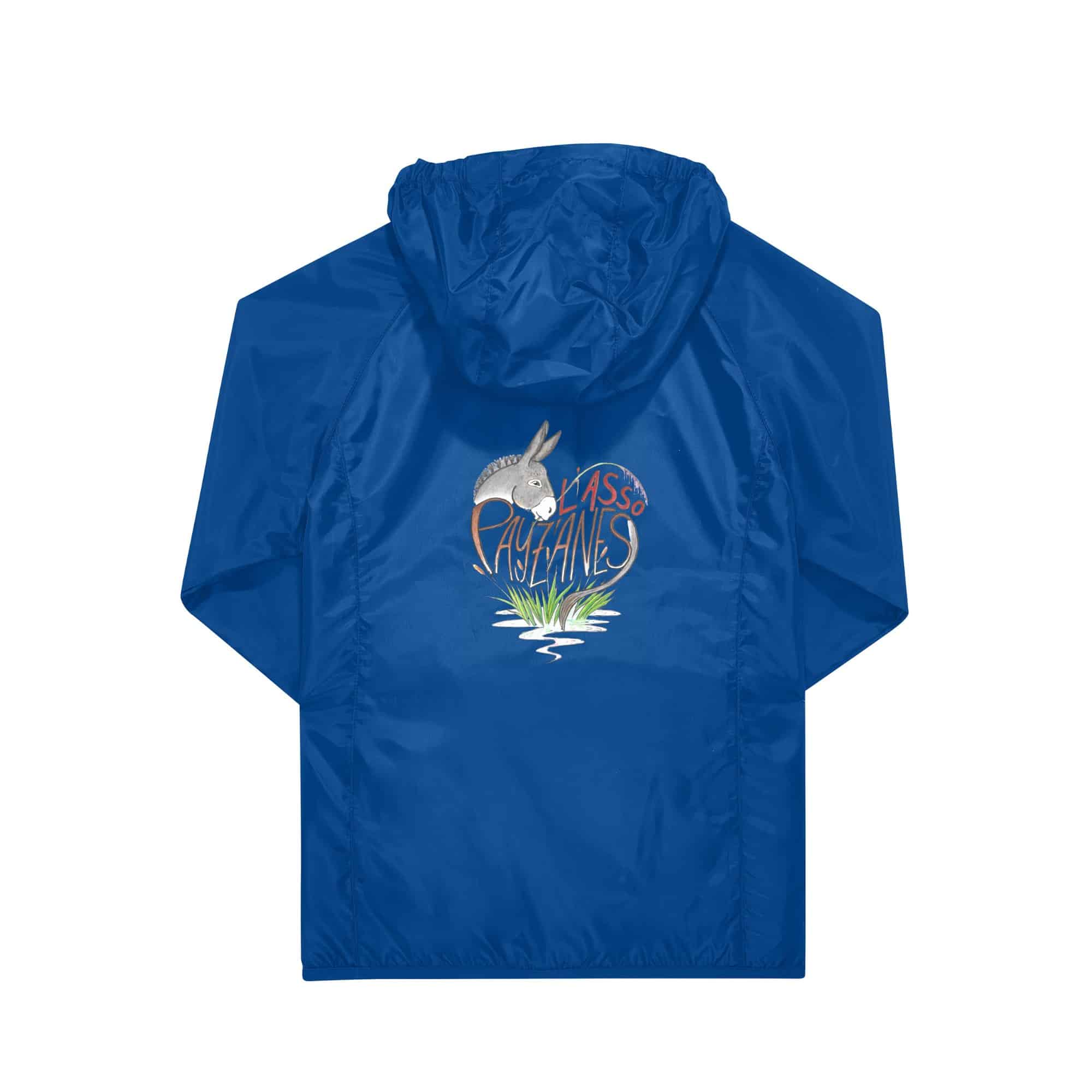 COUPE-VENT (unisexe) - PAYZANES - Bleu roi - BC630 – Image 3