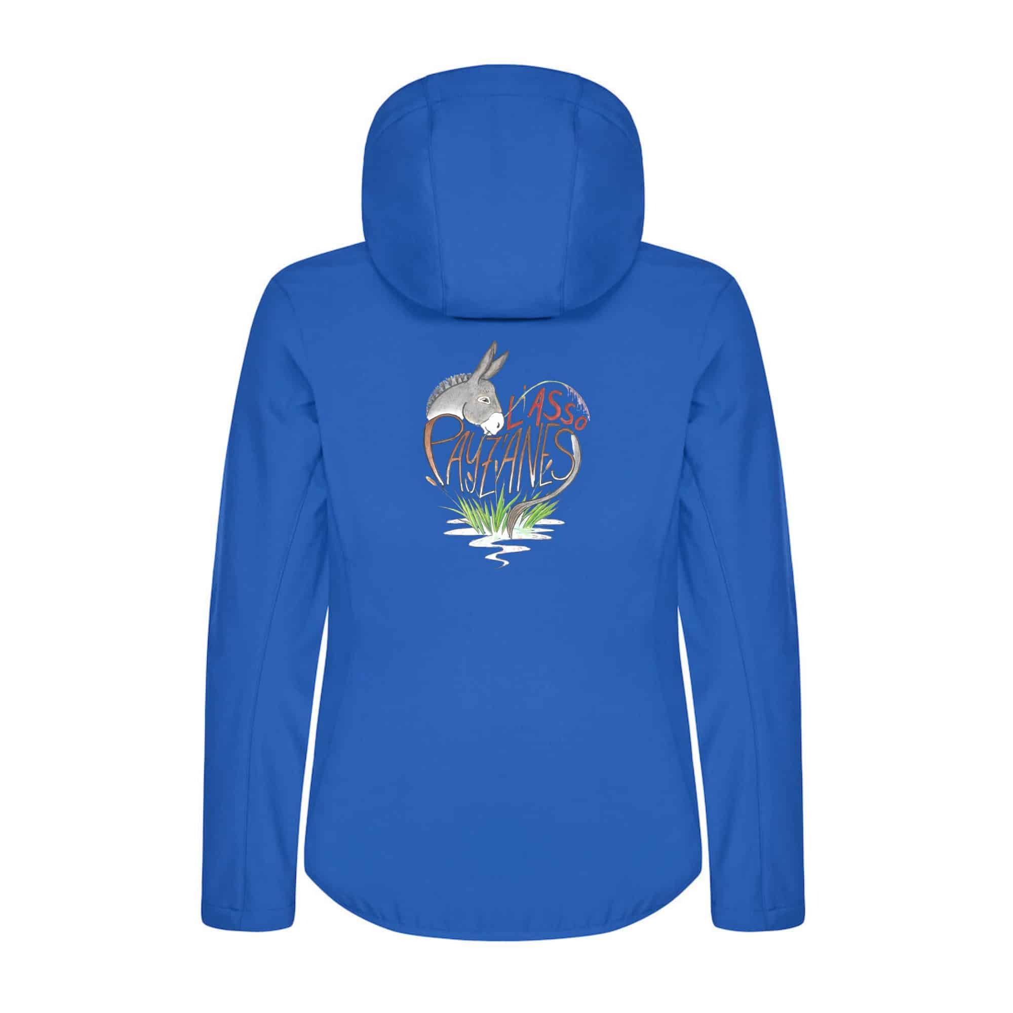 SOFTSHELL "Classic" (femme) - PAYZANES - Bleu roi - 0200917 – Image 3
