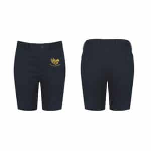 Bermuda chino premium (femme) - Le Clos du Pégase - Navy - NS739