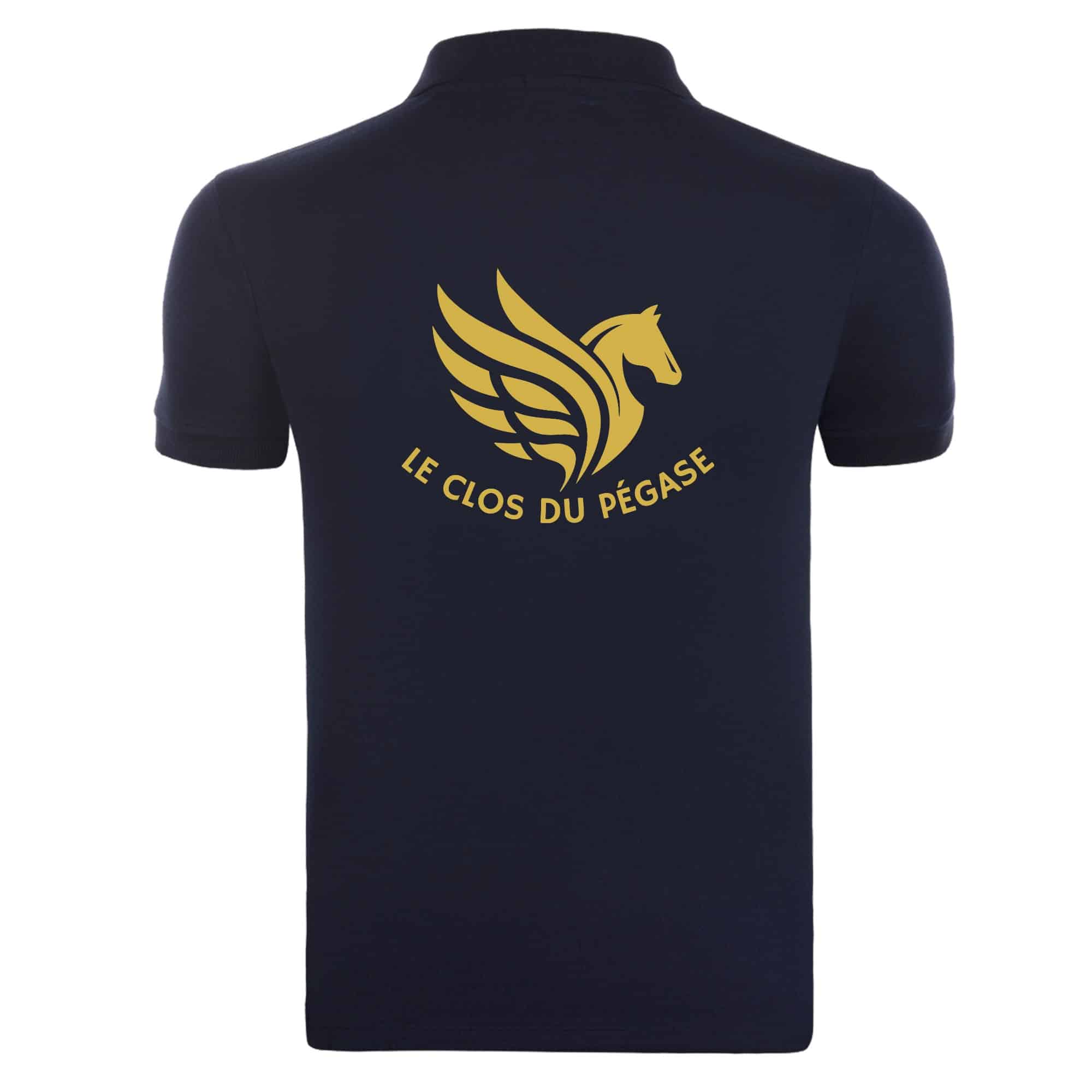 POLO premium (enfant) - Le Clos du Pégase - Navy - K249 – Image 3