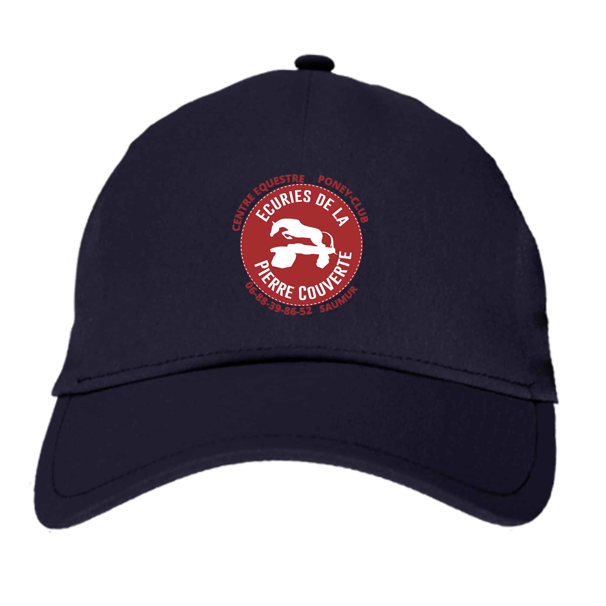 CASQUETTE - Aux Écuries de la Pierre Couverte - Navy - BF015