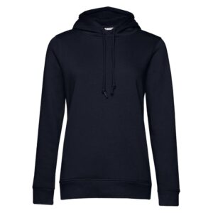 SWEAT A CAPUCHE (femme) – Aux Écuries de la Pierre Couverte - Navy - BCW34B