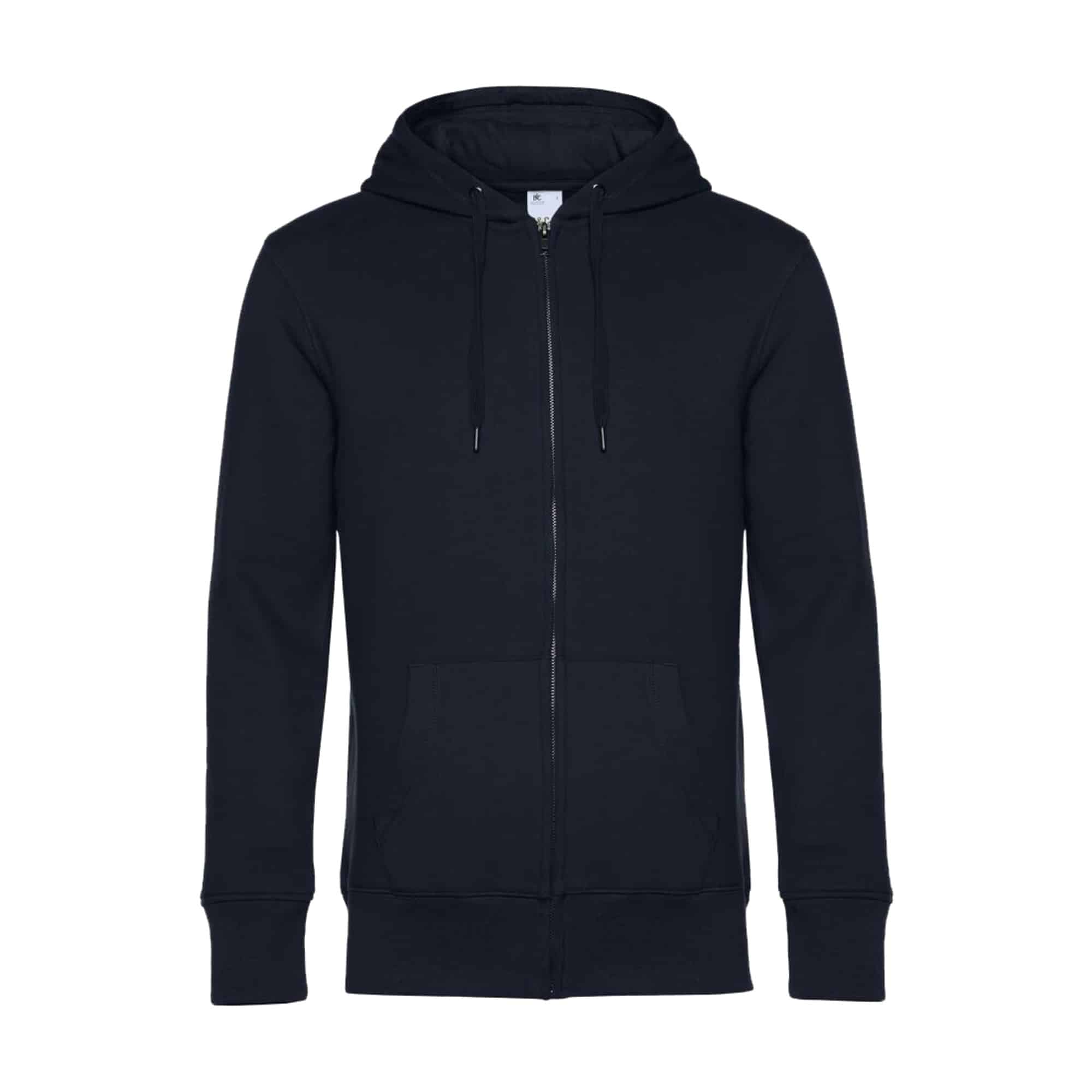SWEAT ZIPPÉ (Homme) - Aux Écuries de la Pierre Couverte - Navy - BCU03K