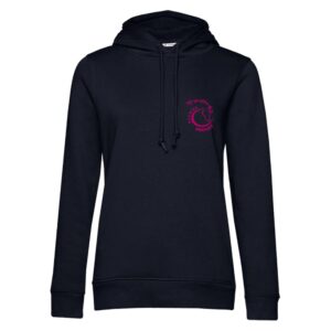 SWEAT A CAPUCHE (femme) – Association des Cavaliers des Ecuries Proust – Navy - BCW34B