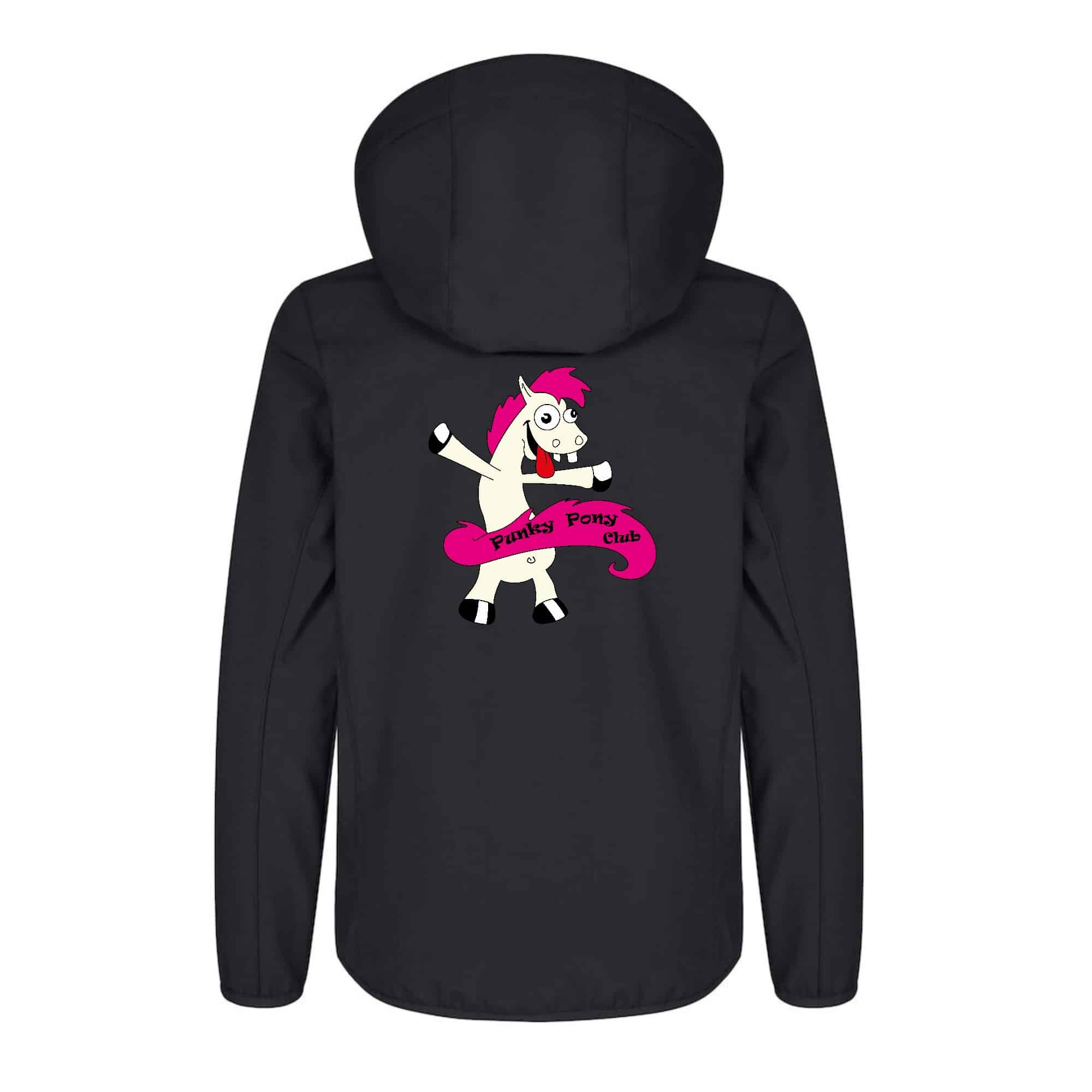SOFTSHELL ''Classic'' (enfant) - Le punky pony club - Noir - 0200909 – Image 3