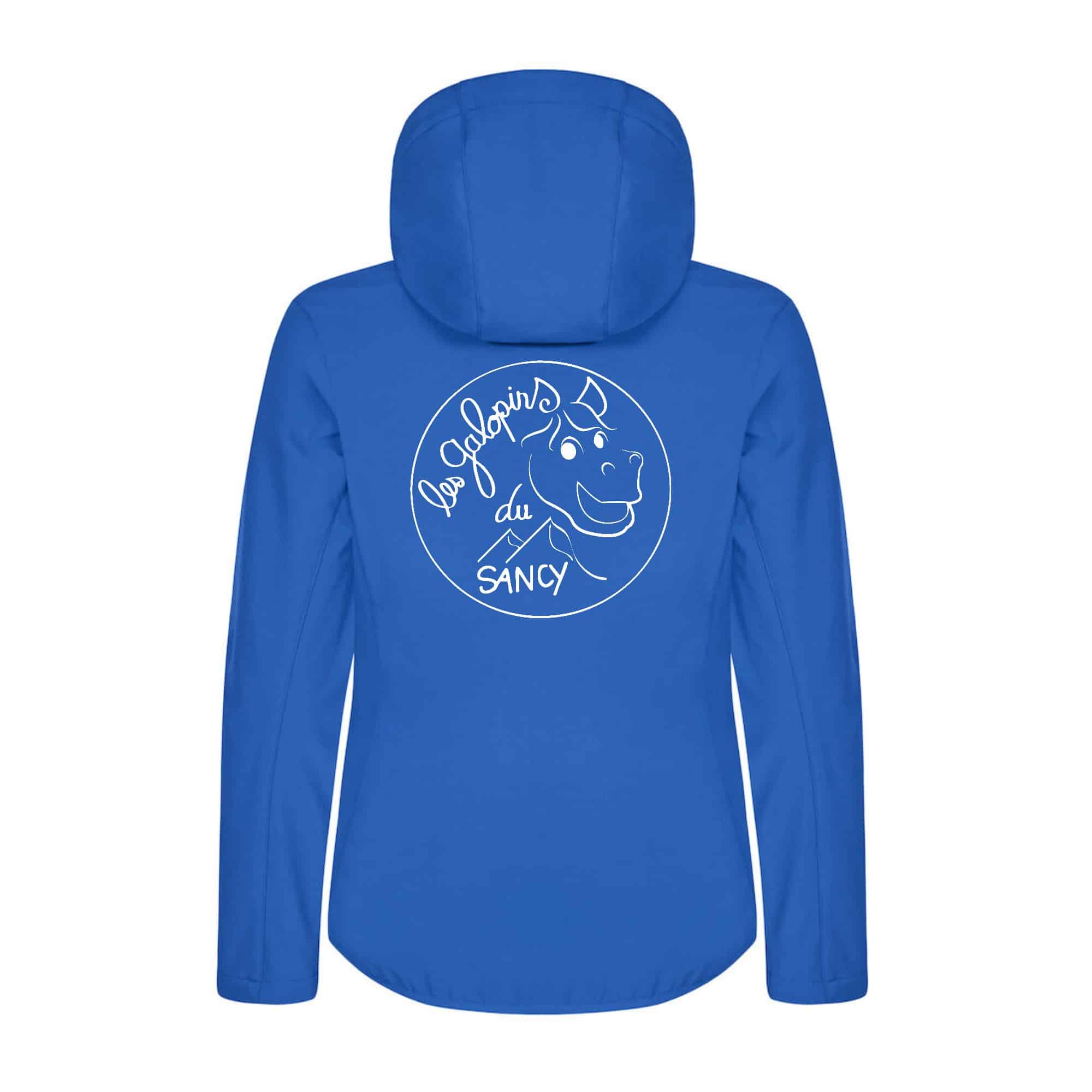 SOFTSHELL "Classic" (femme) - Galopins du Sancy - Bleu roi - 0200917 – Image 3