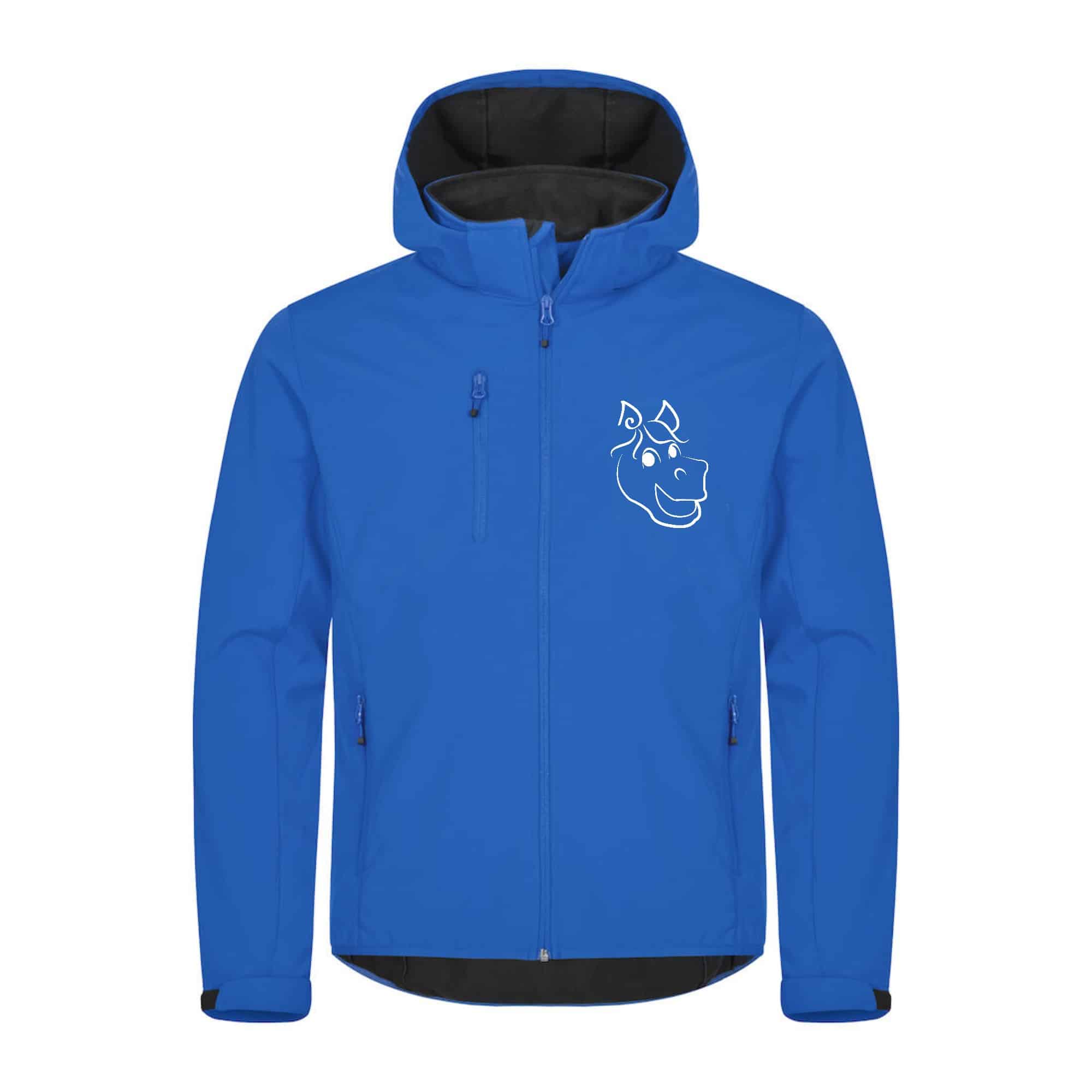 SOFTSHELL "Classic" (homme) - Galopins du Sancy - Bleu roi - 0200912
