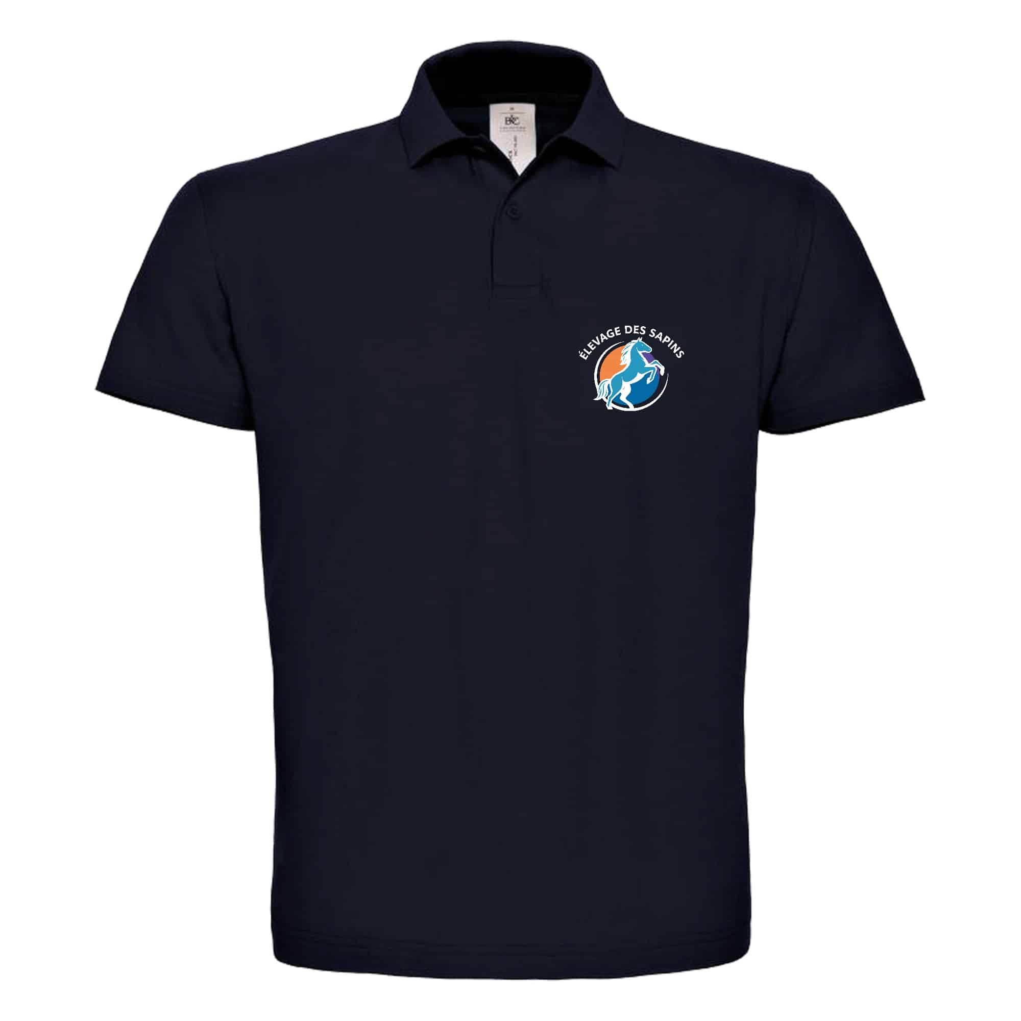 POLO premium (enfant) - Élevage des sapins - Navy - K249