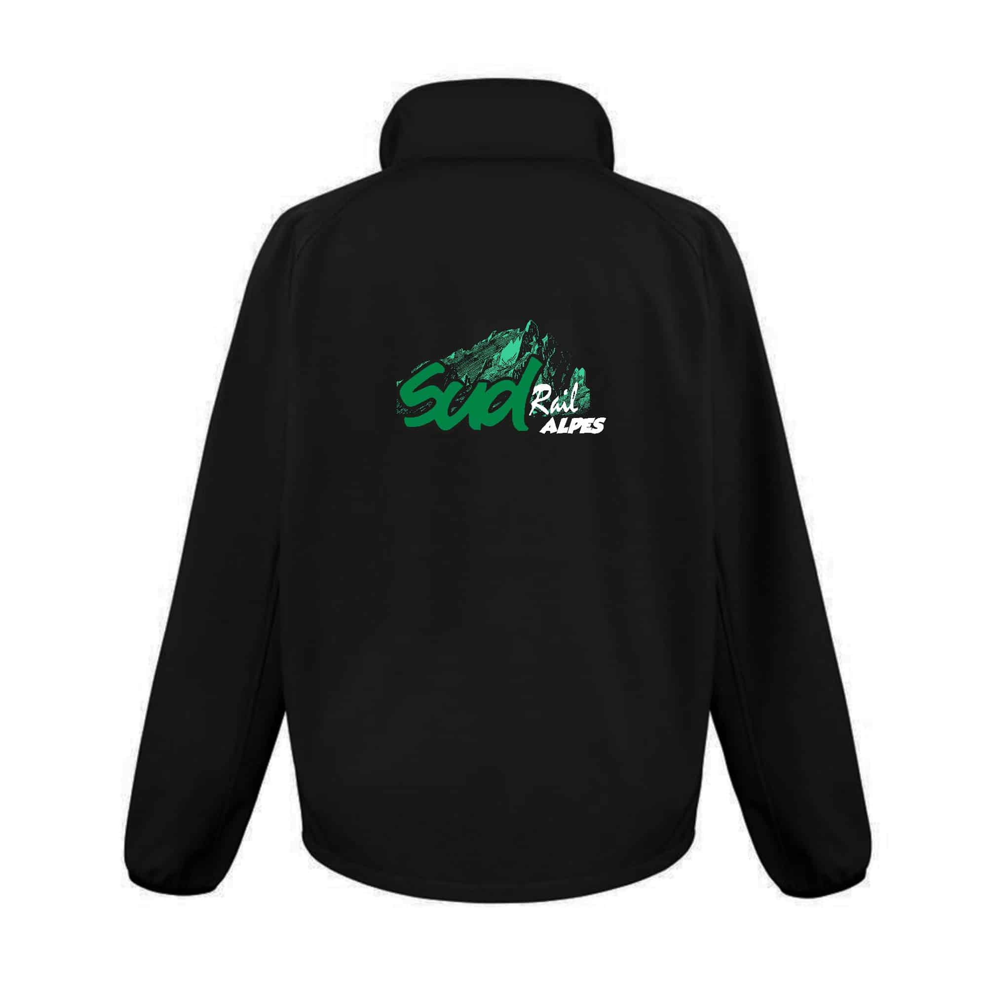SOFTSHELL ECO (homme) – SUD-Rail Alpes - Noir - RS231 – Image 3