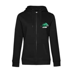 SWEAT ZIPPÉ (femme) - SUD-Rail Alpes - Noir - BCW03Q