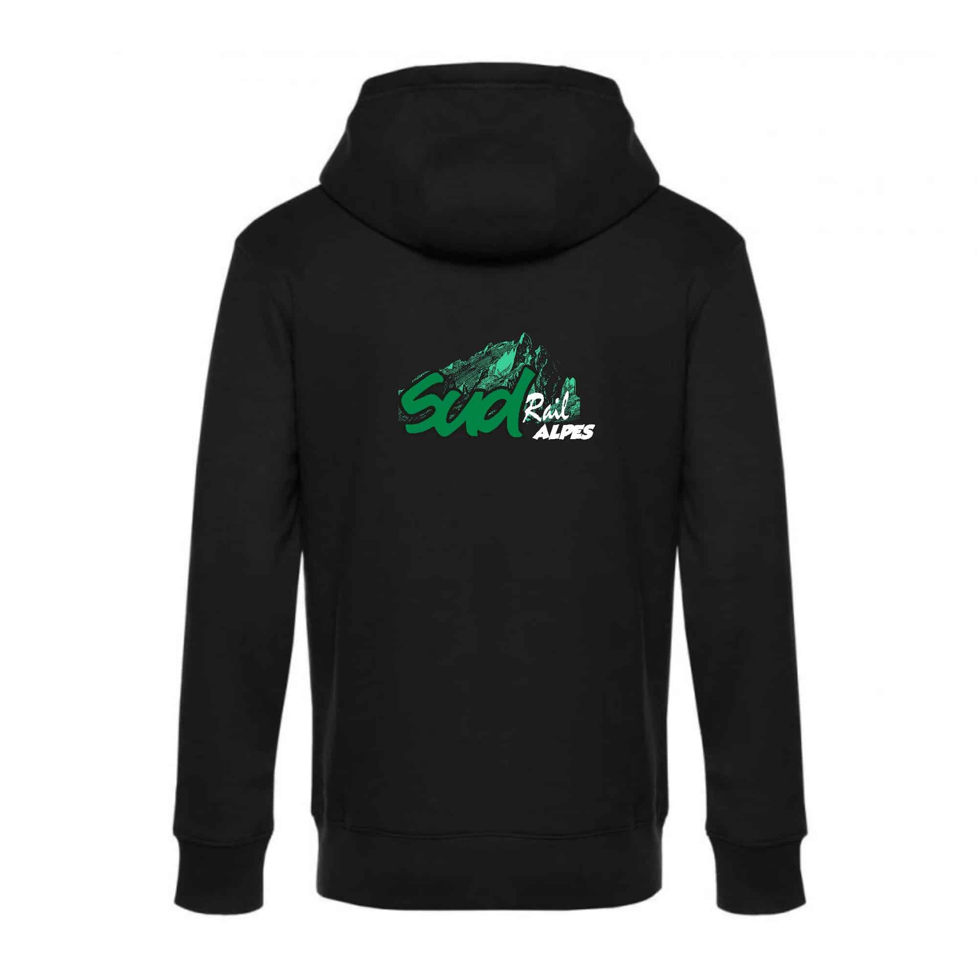 SWEAT ZIPPÉ (enfant) - SUD-Rail Alpes - Noir - K455 – Image 3