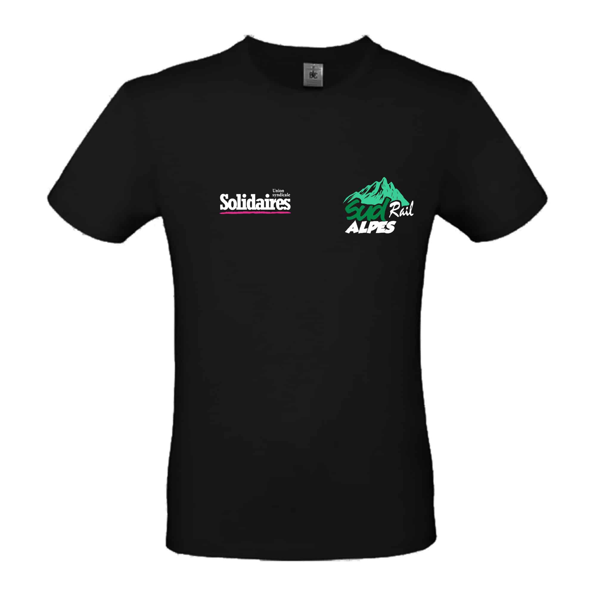 T-SHIRT (enfant) - SUD-Rail Alpes - Noir - BC03TK – Image 3