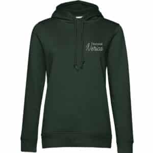 SWEAT A CAPUCHE (femme) – élevage nerica - Vert Foret - BCW34B