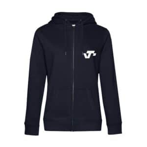 SWEAT ZIPPÉ (femme) - Vtronics - Navy - BCW03Q