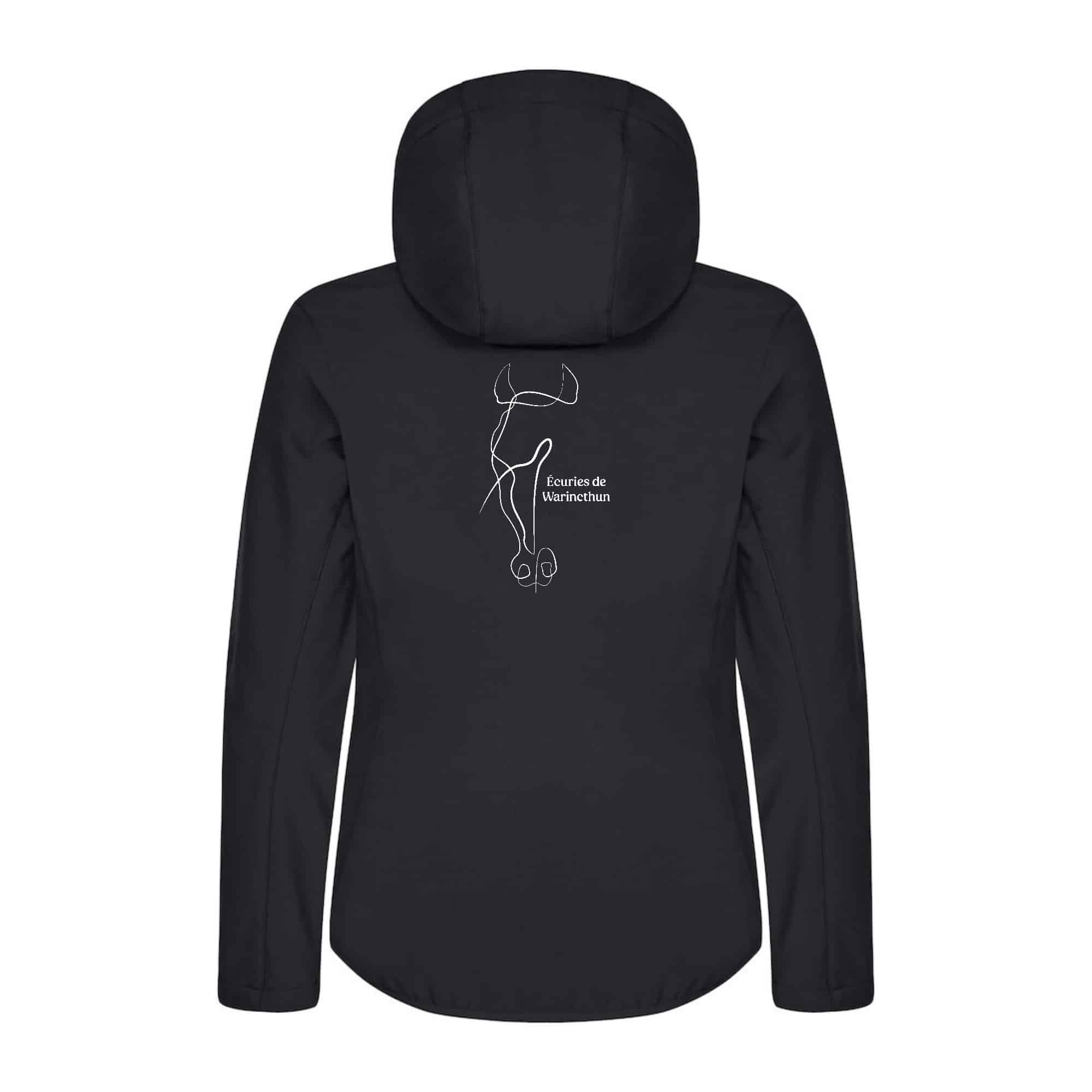 SOFTSHELL "Classic" (femme) - Ecurie de Warincthun - Noir - 0200917 – Image 3