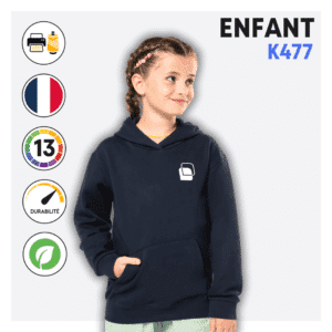 Sweat avec capuche (enfant) - K477