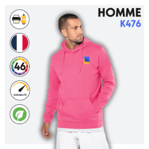 Sweat avec capuche (homme) - K476