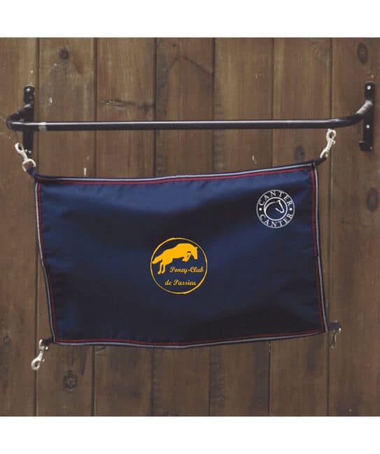 Rideau ou porte de box CANTER - Poney club de Passieu - Navy - RP002