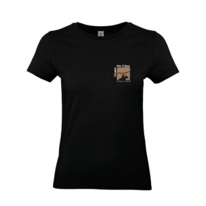 T-SHIRT (femme) - Ecurie des 4 lacs – Noir - BC04T
