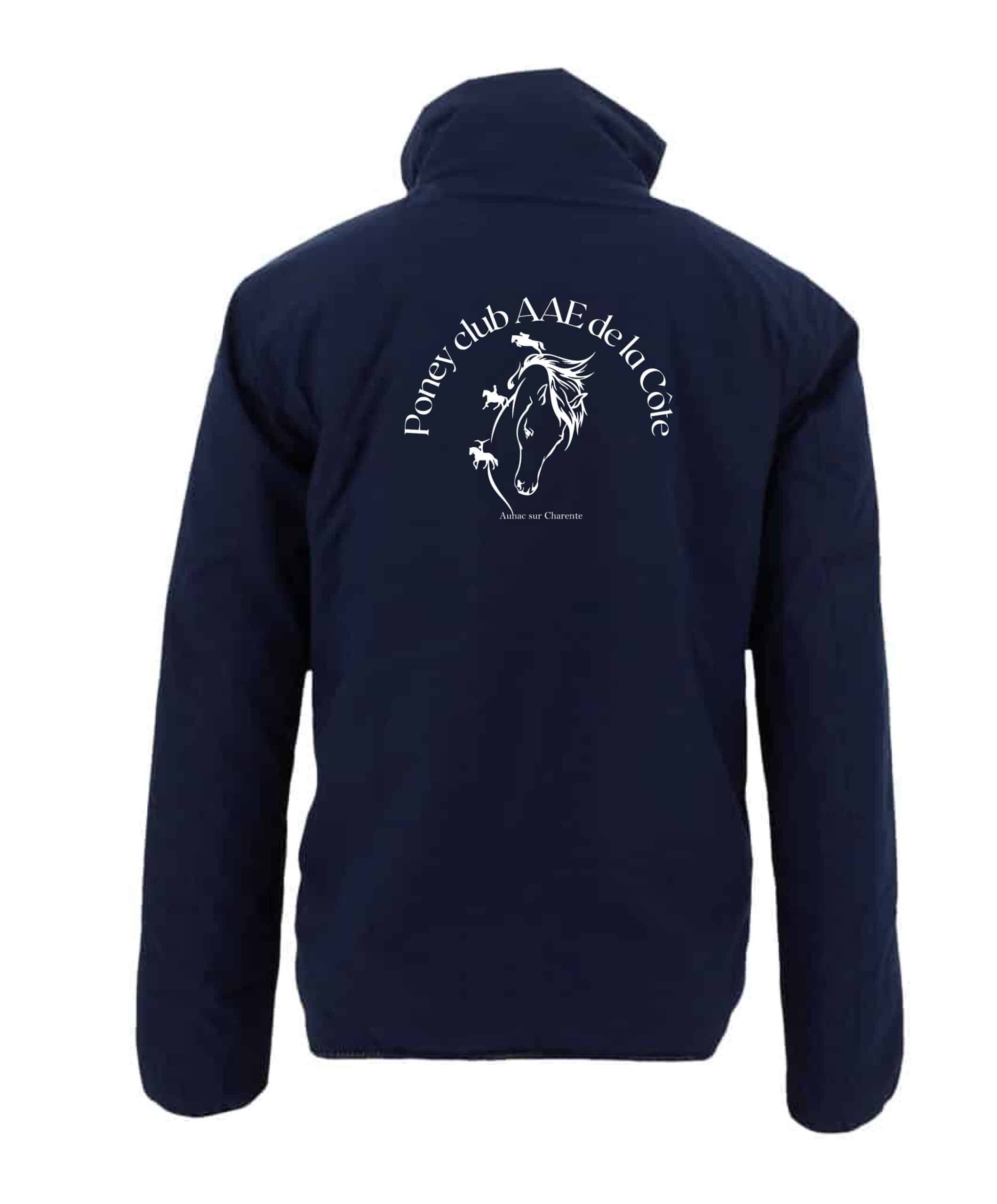 Blouson Paddock Sports Laffitte (Adulte) - Poney club de la Côte - Navy - 978008 – Image 2