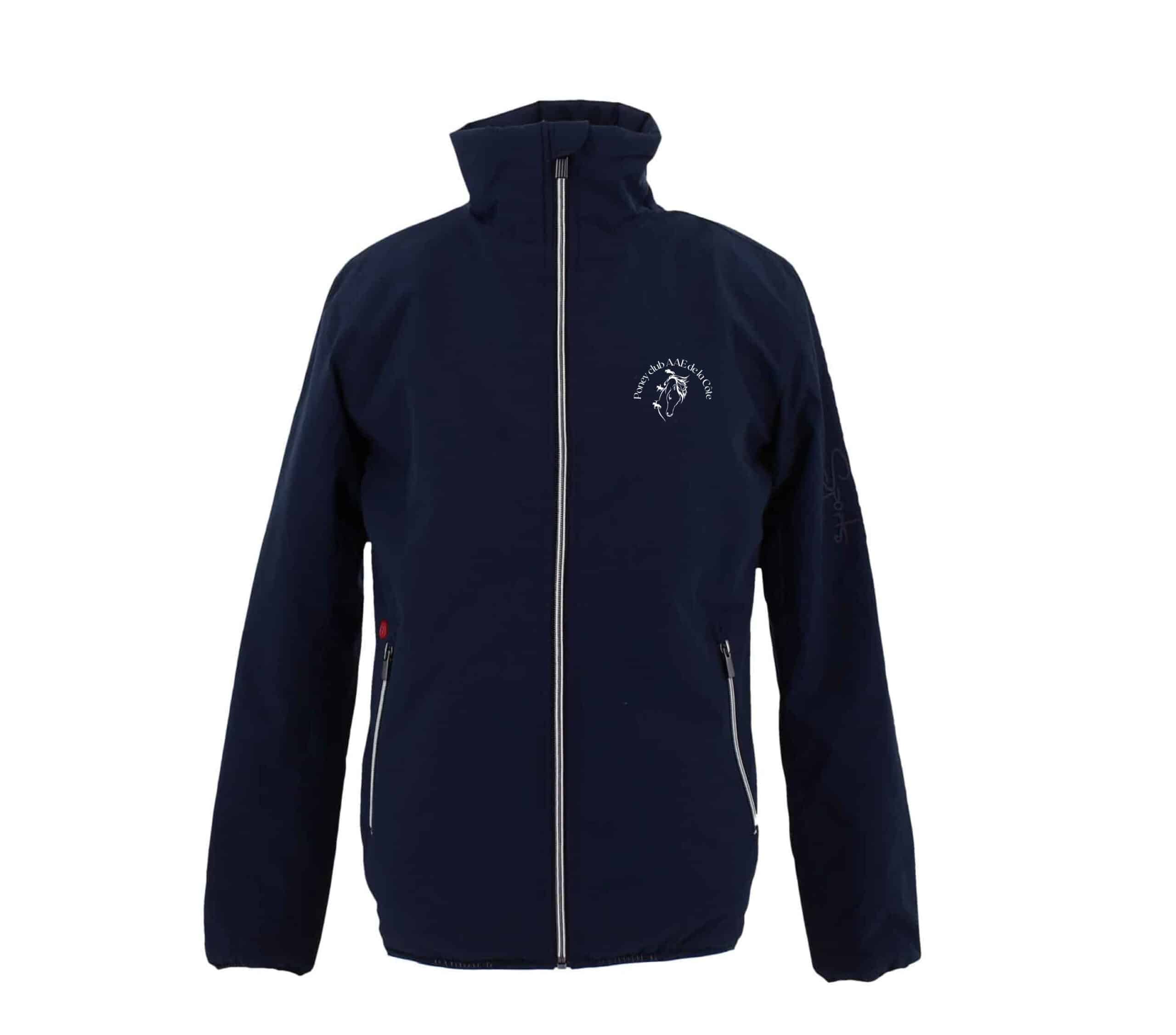 Blouson Paddock Sports Laffitte (Adulte) - Poney club de la Côte - Navy - 978008