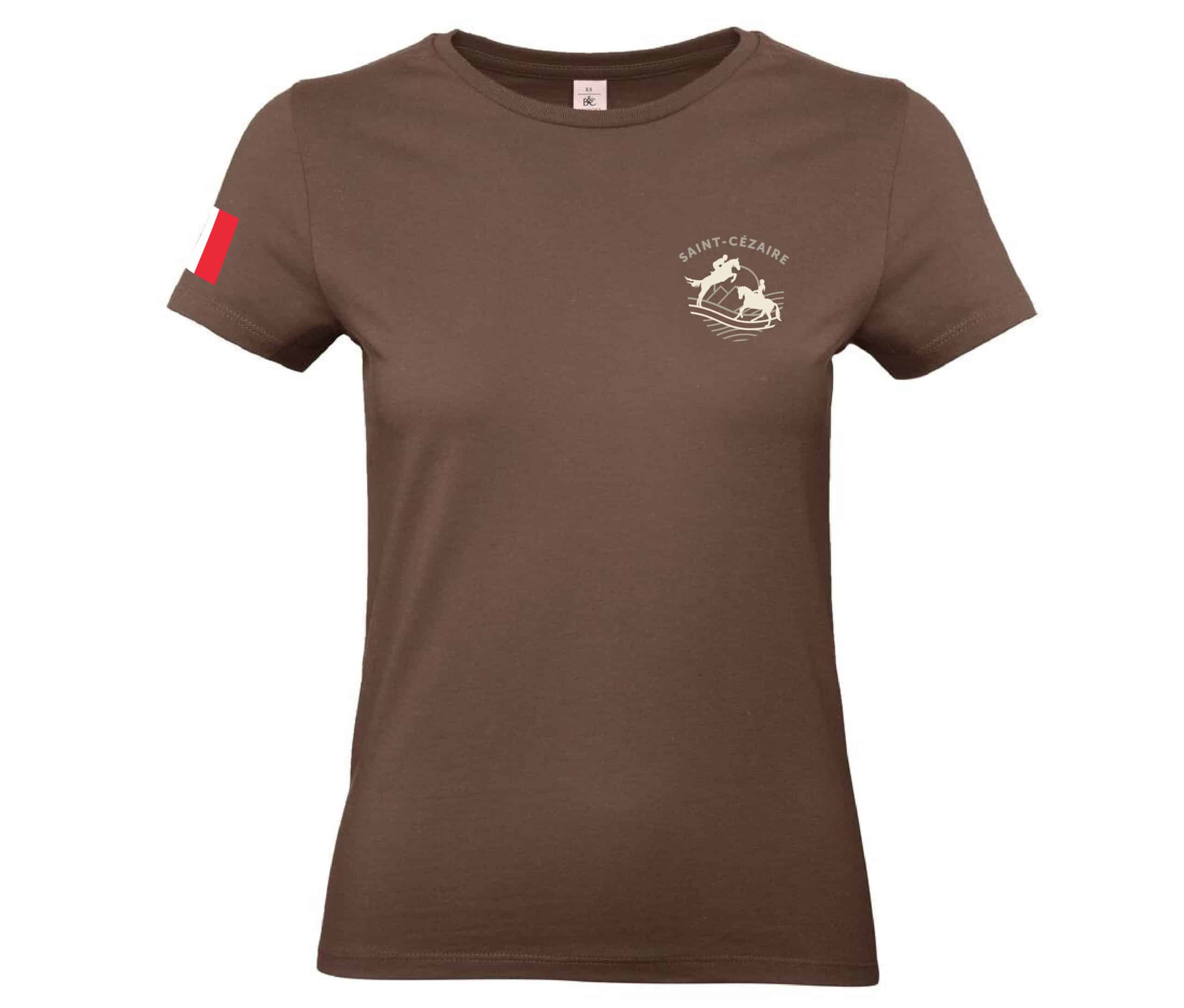 T-SHIRT (femme) - Ecurie de Saint Cézaire - BEGARD - BC04T