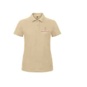 POLO (femme) - Pension clairvaloise - Élevage des pensées - Beige - BCI1F