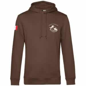SWEAT A CAPUCHE (homme) - Ecurie de Saint Cézaire - BEGARD - Chocolat - BCU33B