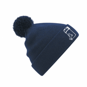 BONNET AVEC POMPOM - Ecuries de la Tour - Navy - BF426