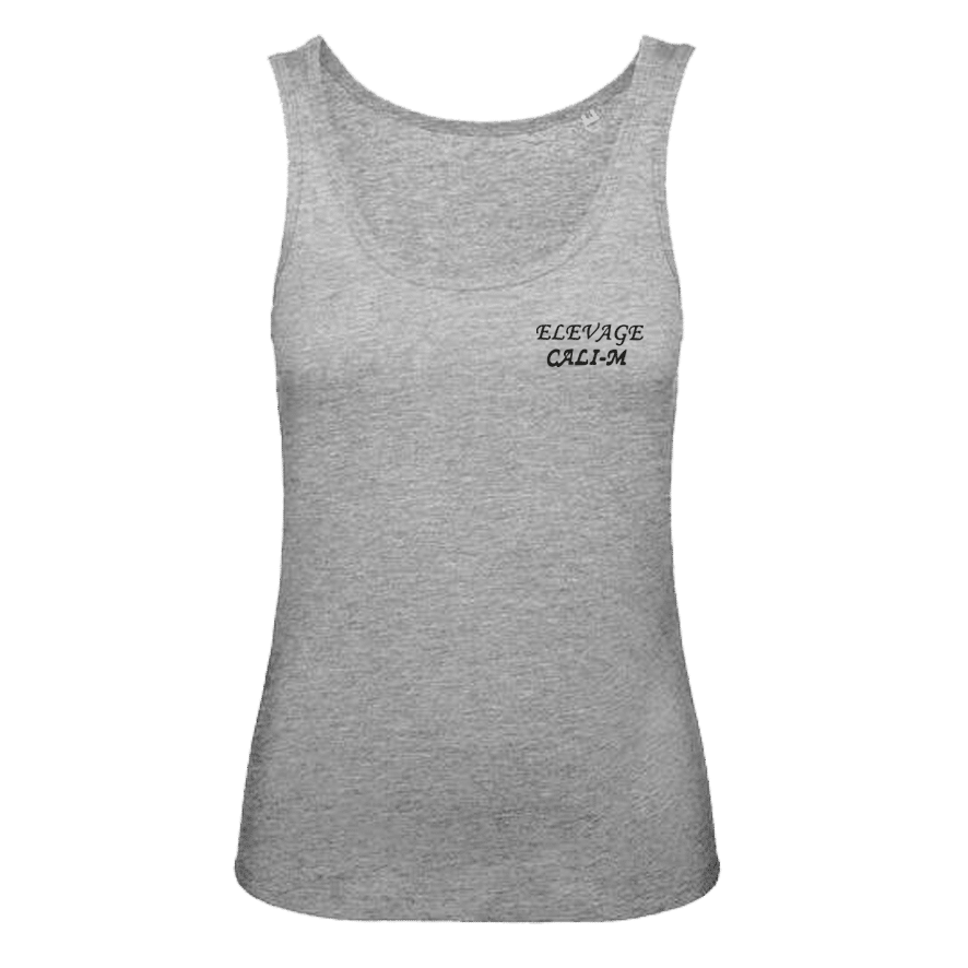 DEBARDEUR (femme) - Elevage CALI-M - Gris chiné - BC073