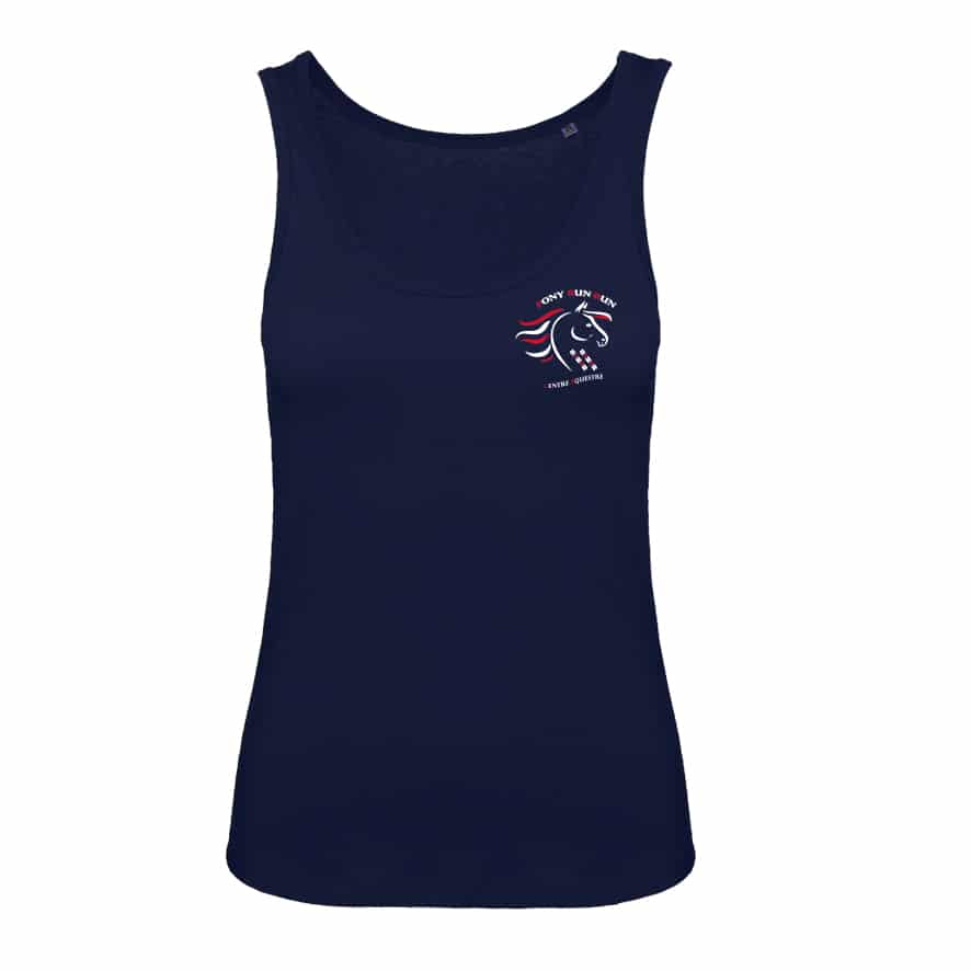DEBARDEUR (femme) - Pony Run Run - Navy - BC073