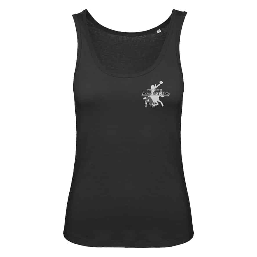 DEBARDEUR (femme) - Poney club de Marcou – Noir - BC073