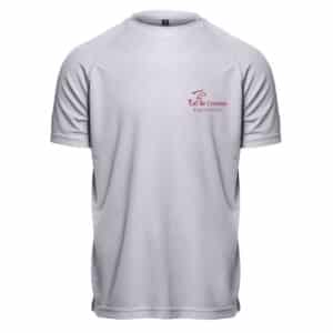 T-Shirt respirant (homme) - VAL DE CREUSE EQUITATION - Gris chiné - PK140