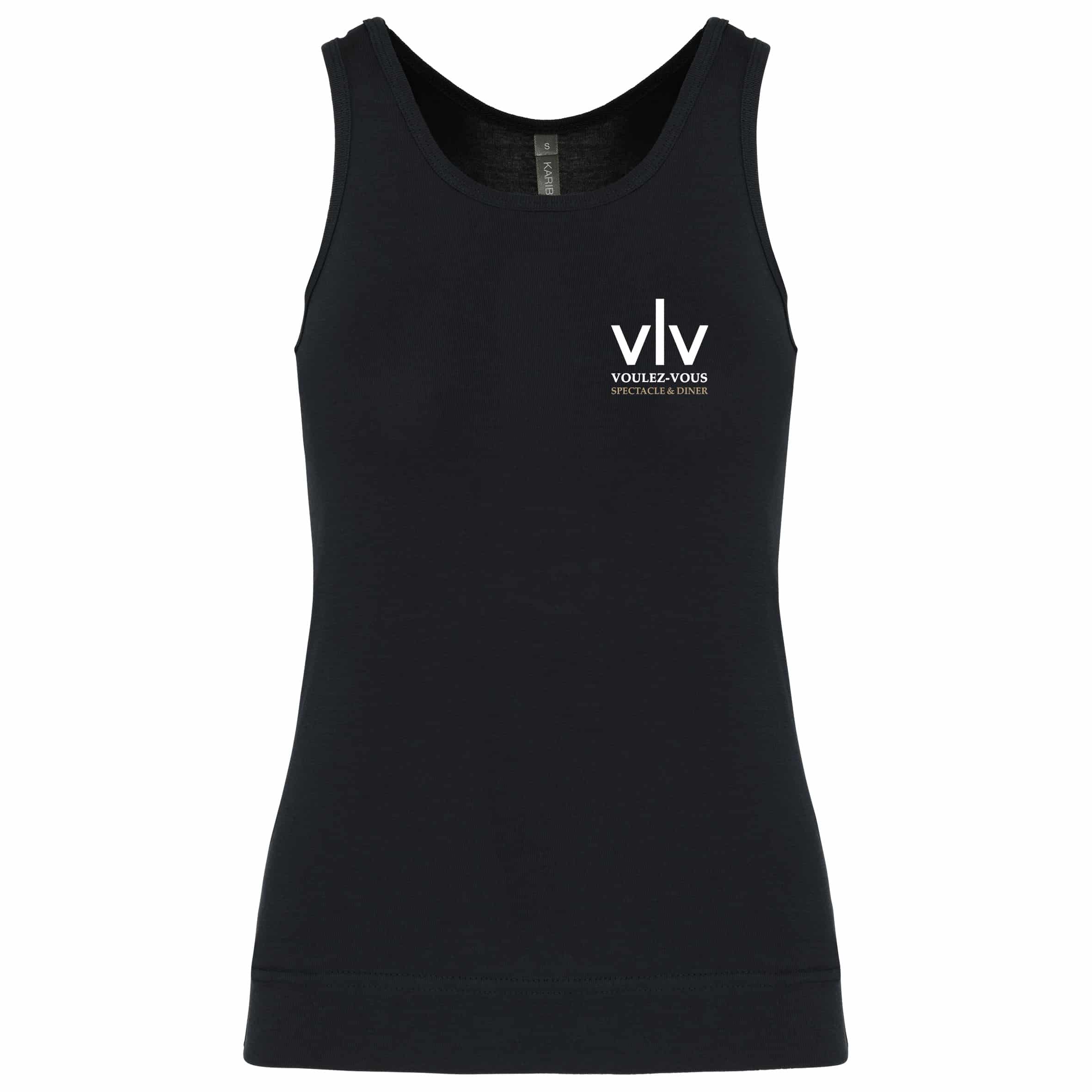 DEBARDEUR (femme) - VOULEZ-VOUS - Spectacle & Diner - Noir - K311