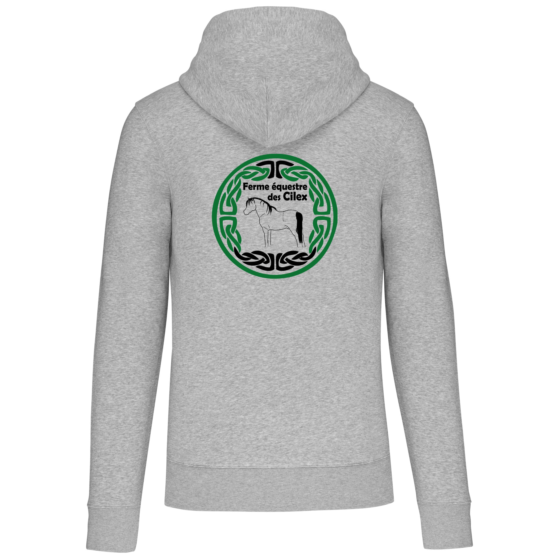 Sweat avec capuche et poche kangourou (enfant) - Ferme equestre des cilex - K4029 – Image 6