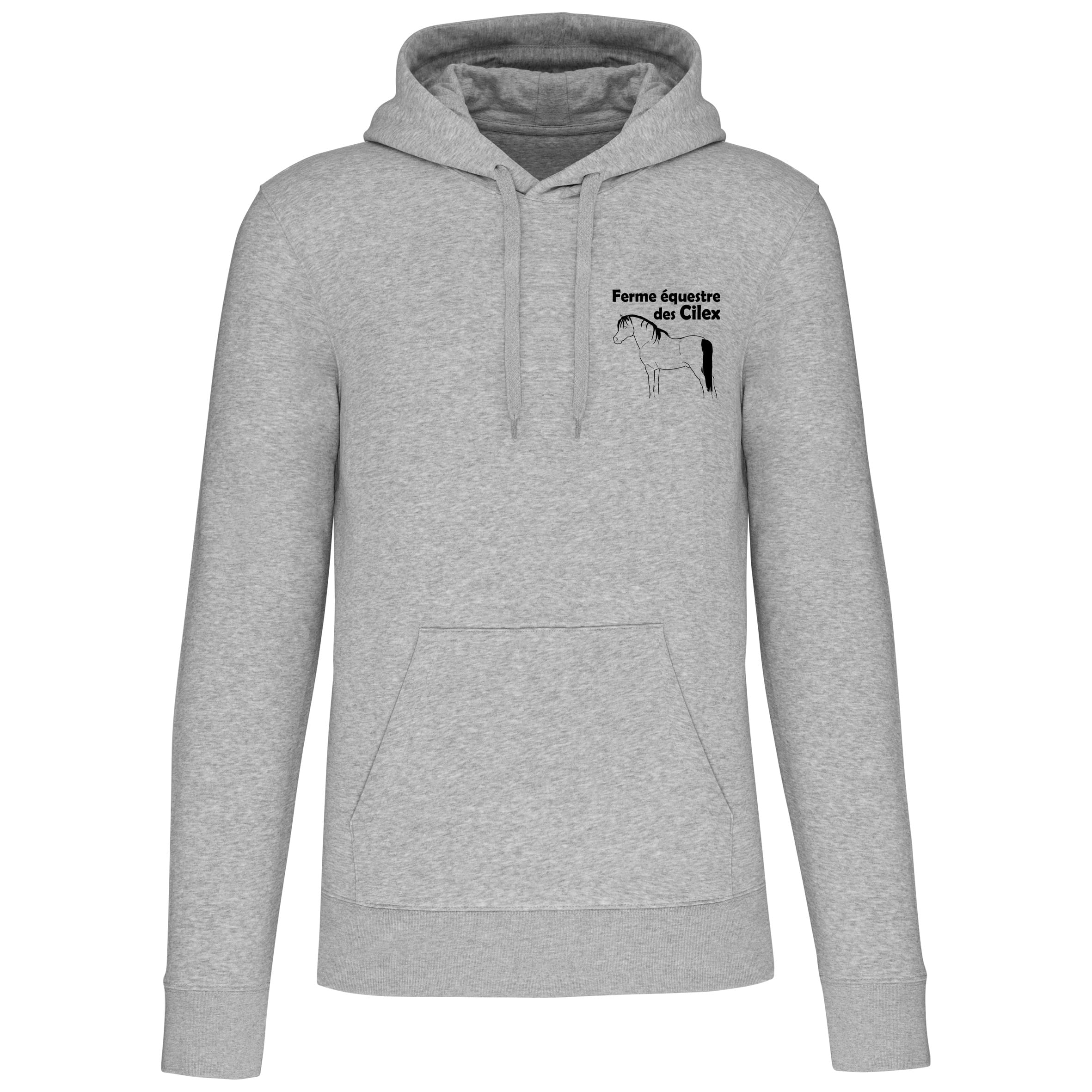 Sweat avec capuche et poche kangourou (enfant) - Ferme equestre des cilex - K4029 – Image 4