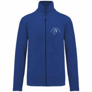 Veste micropolaire zippée (enfant) – Poney club de la Côte - Bleu roi – K920