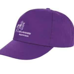 Casquette (économique) - Les Lavandes Equitation - Violet - RC080