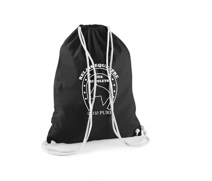 SAC GYM - Relais Equestre des Recolets – Noir - WM110