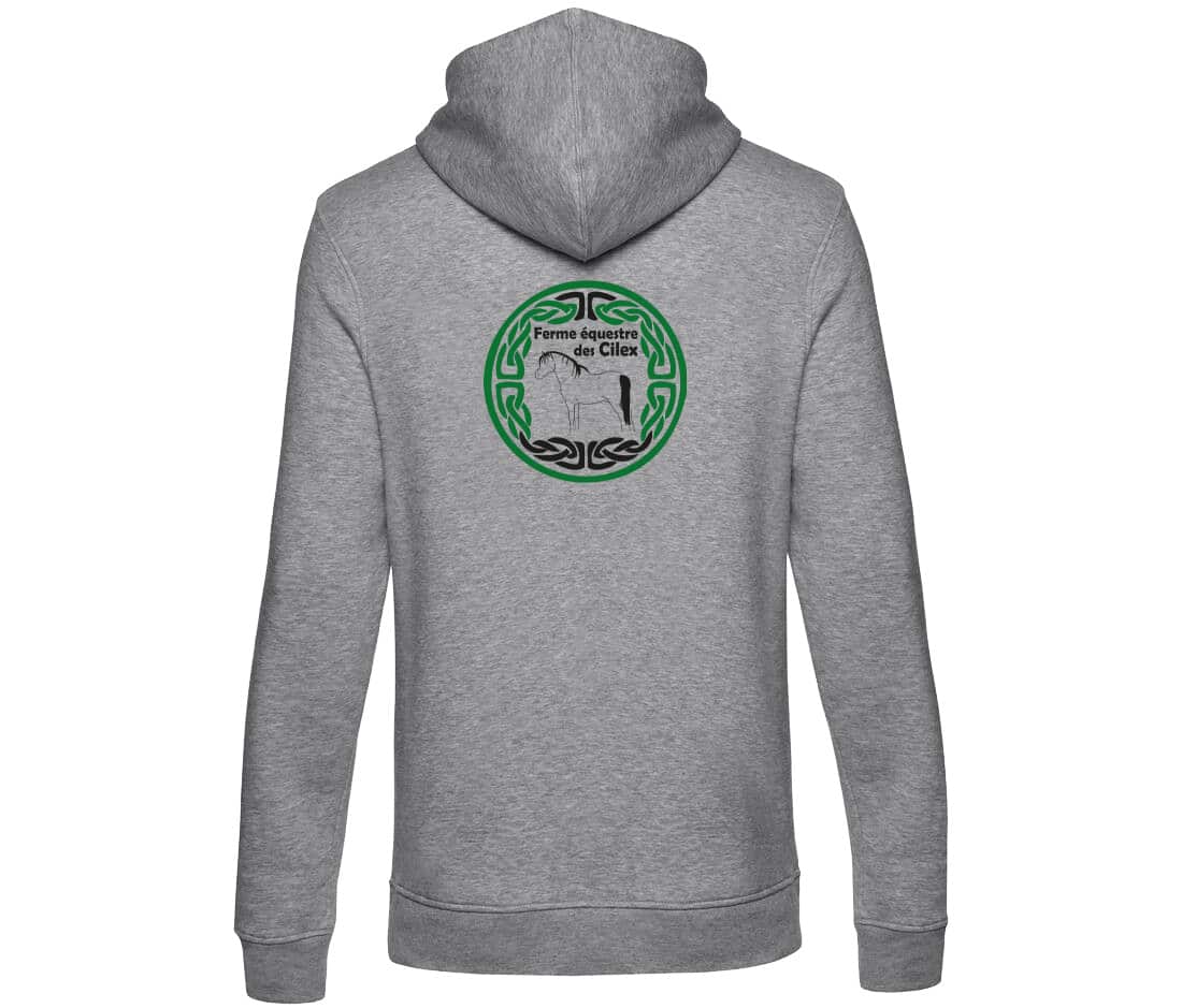 SWEAT ZIPPÉ (enfant) - Ferme Equestre des Cilex - K455 – Image 3
