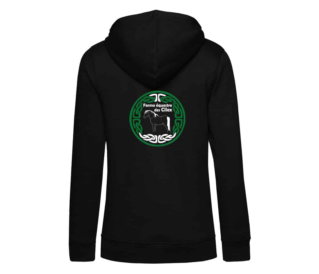 SWEAT A CAPUCHE (femme) – Ferme Equestre des Cilex - BCW34B – Image 7