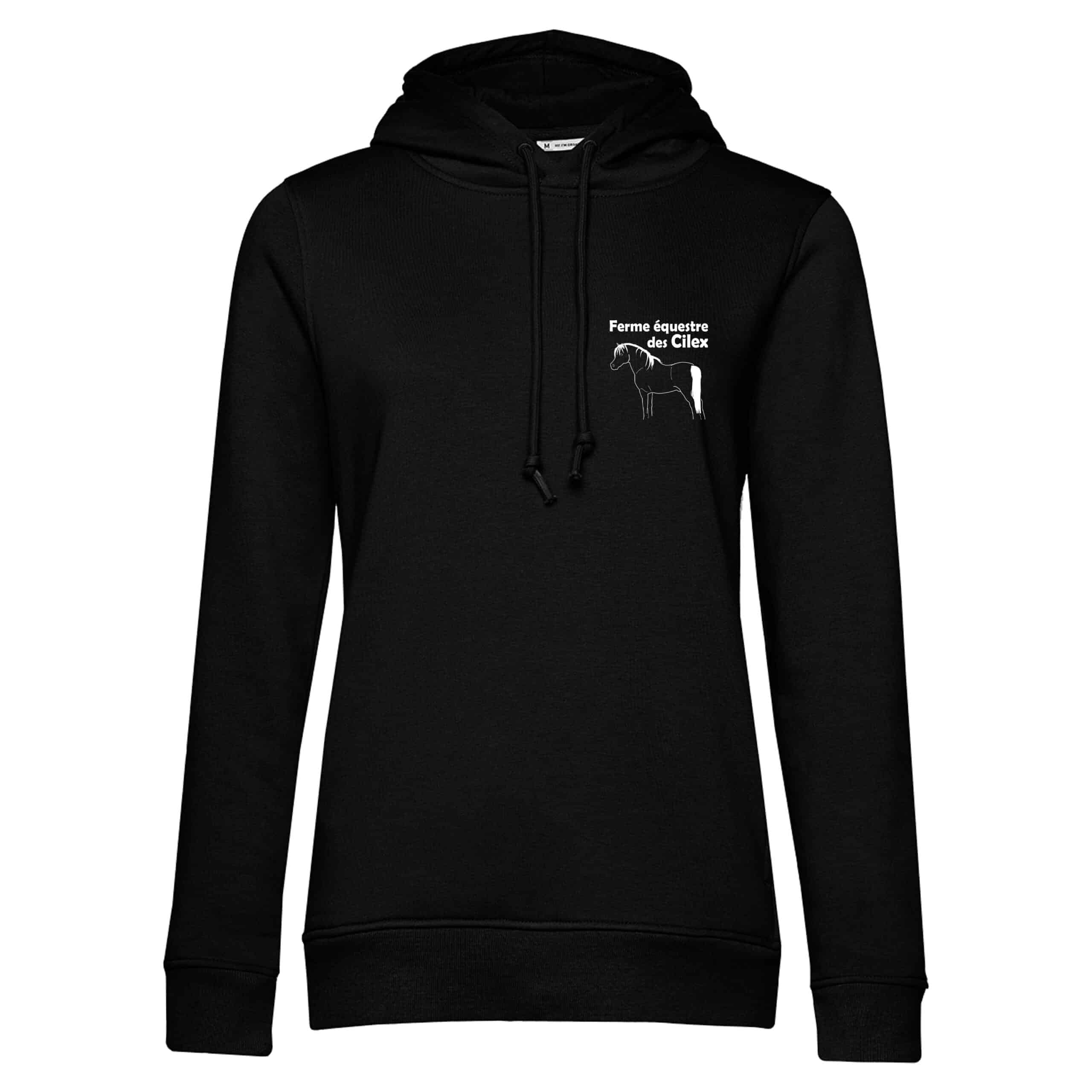 SWEAT A CAPUCHE (femme) – Ferme Equestre des Cilex - BCW34B – Image 6