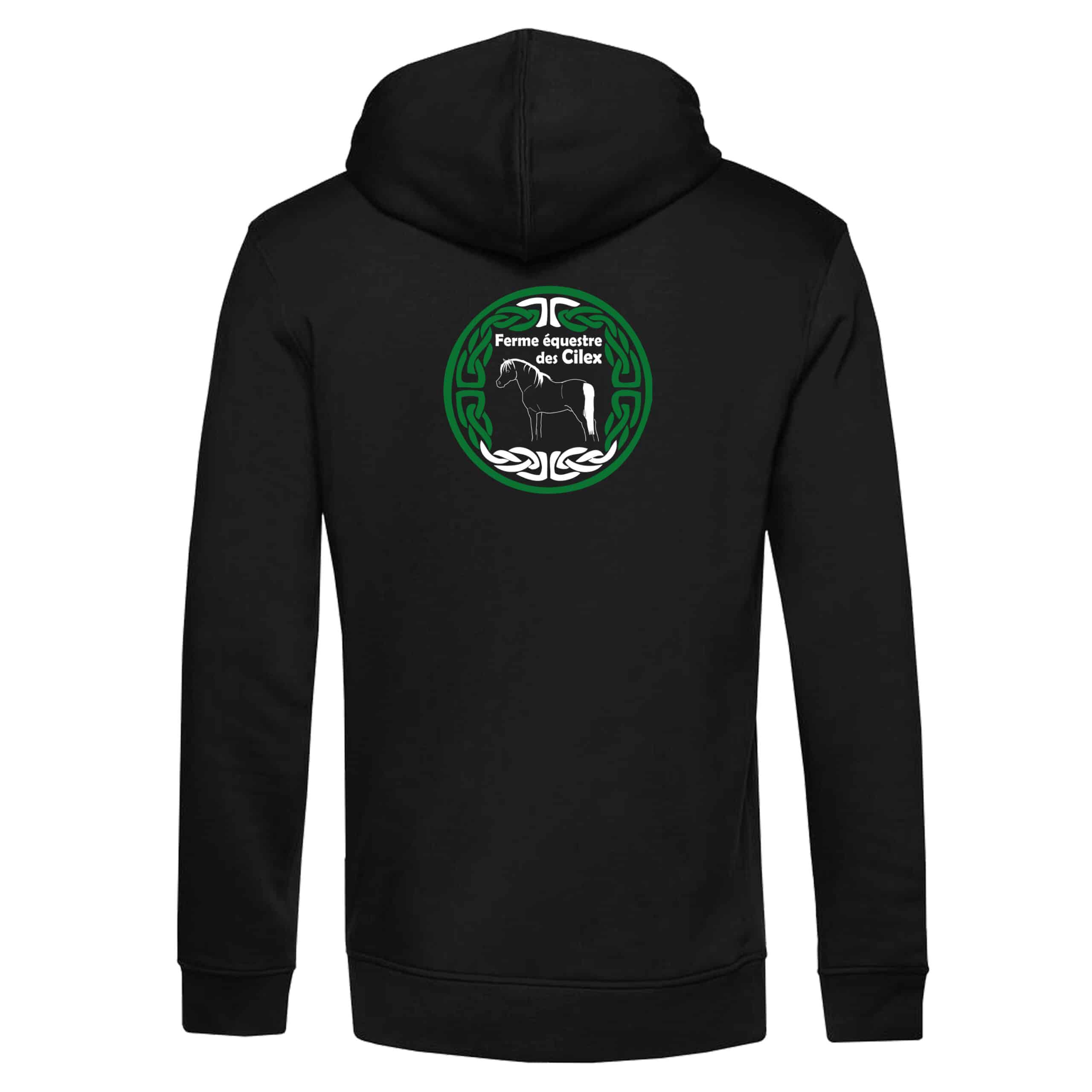 SWEAT ZIPPÉ (enfant) - Ferme Equestre des Cilex - K455 – Image 5