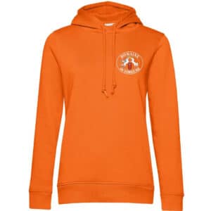 SWEAT A CAPUCHE (femme) – Domaine de Lorleau - Orange - BCW34B
