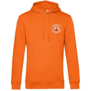 SWEAT A CAPUCHE (homme) - Domaine de Lorleau - Orange - BCU33B