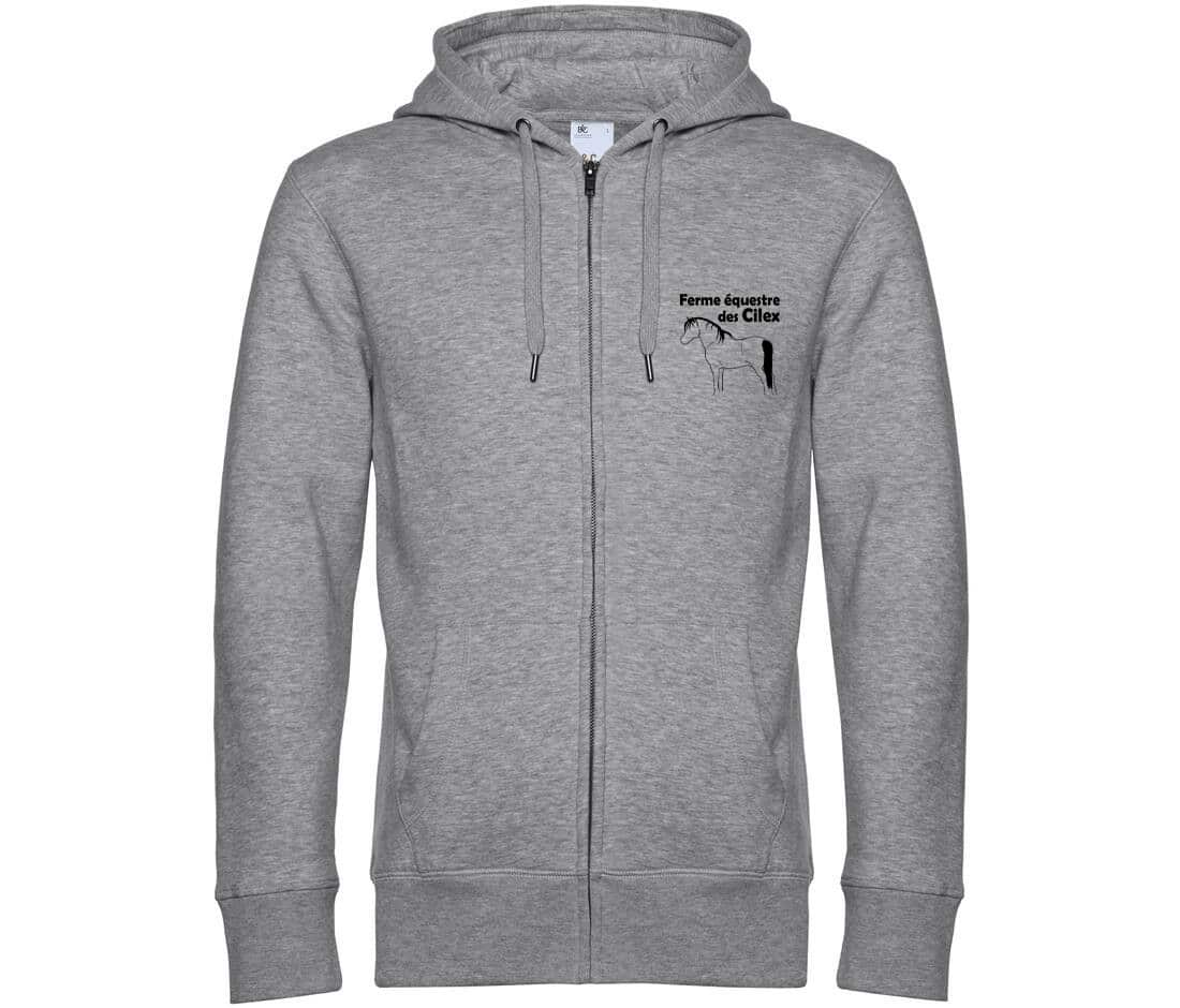 SWEAT ZIPPÉ (enfant) - Ferme Equestre des Cilex - K455