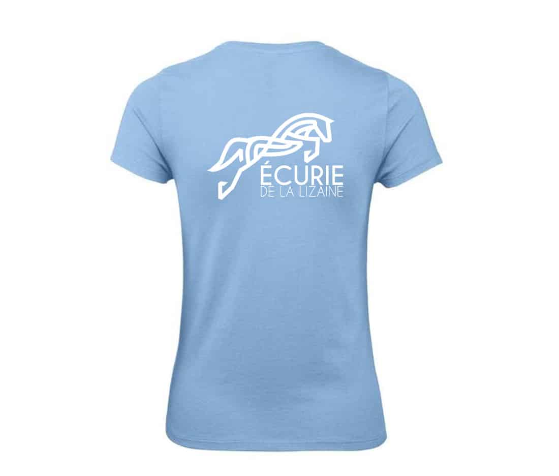 T-SHIRT (femme) - Ecurie de la Lizaine - BC04T – Image 5