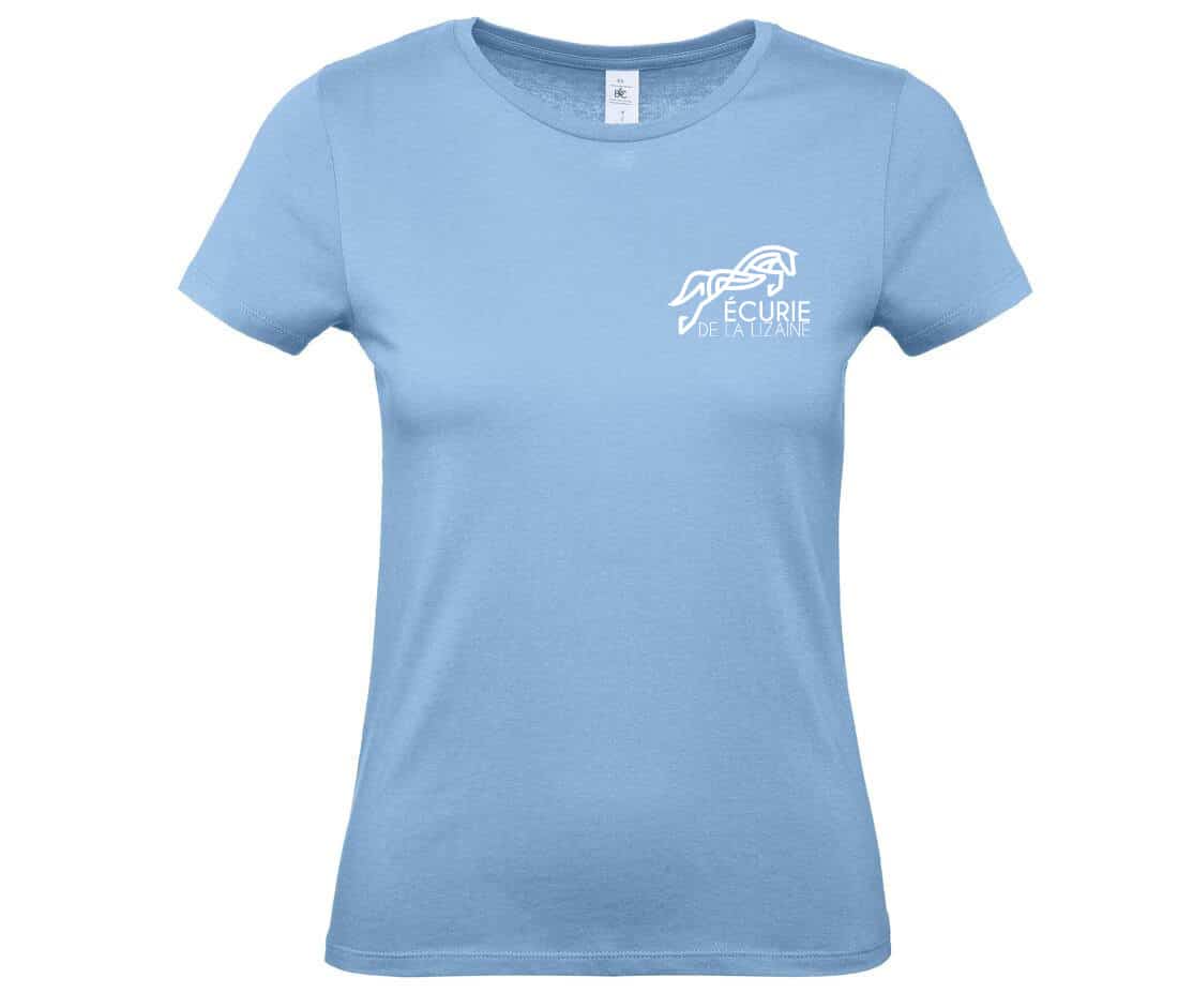 T-SHIRT (femme) - Ecurie de la Lizaine - BC04T – Image 4